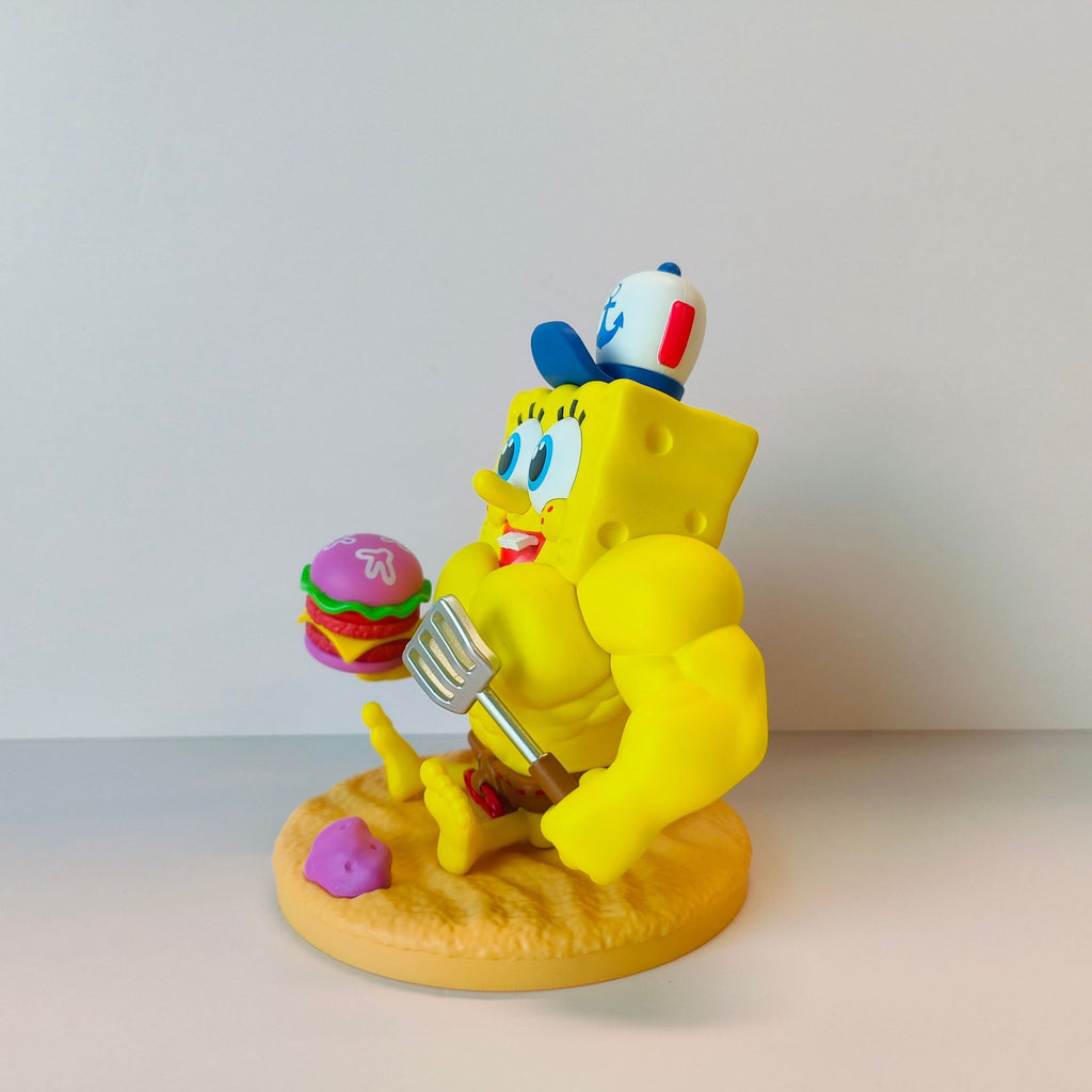SpongeBob SquarePants Muscle Building Version Ornaments