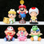 Crayon Shin-chan Cos Super Mario Cute Ornaments 6pcs