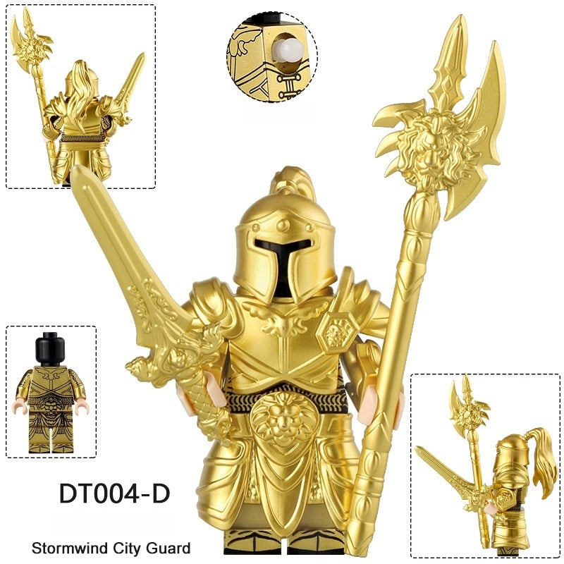 2025 New World of Warcraft Stormwind City Guard Figure Building Blocks