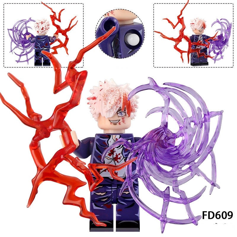 2025 New Jujutsu Kaisen Gojo Satoru Figure Building Blocks