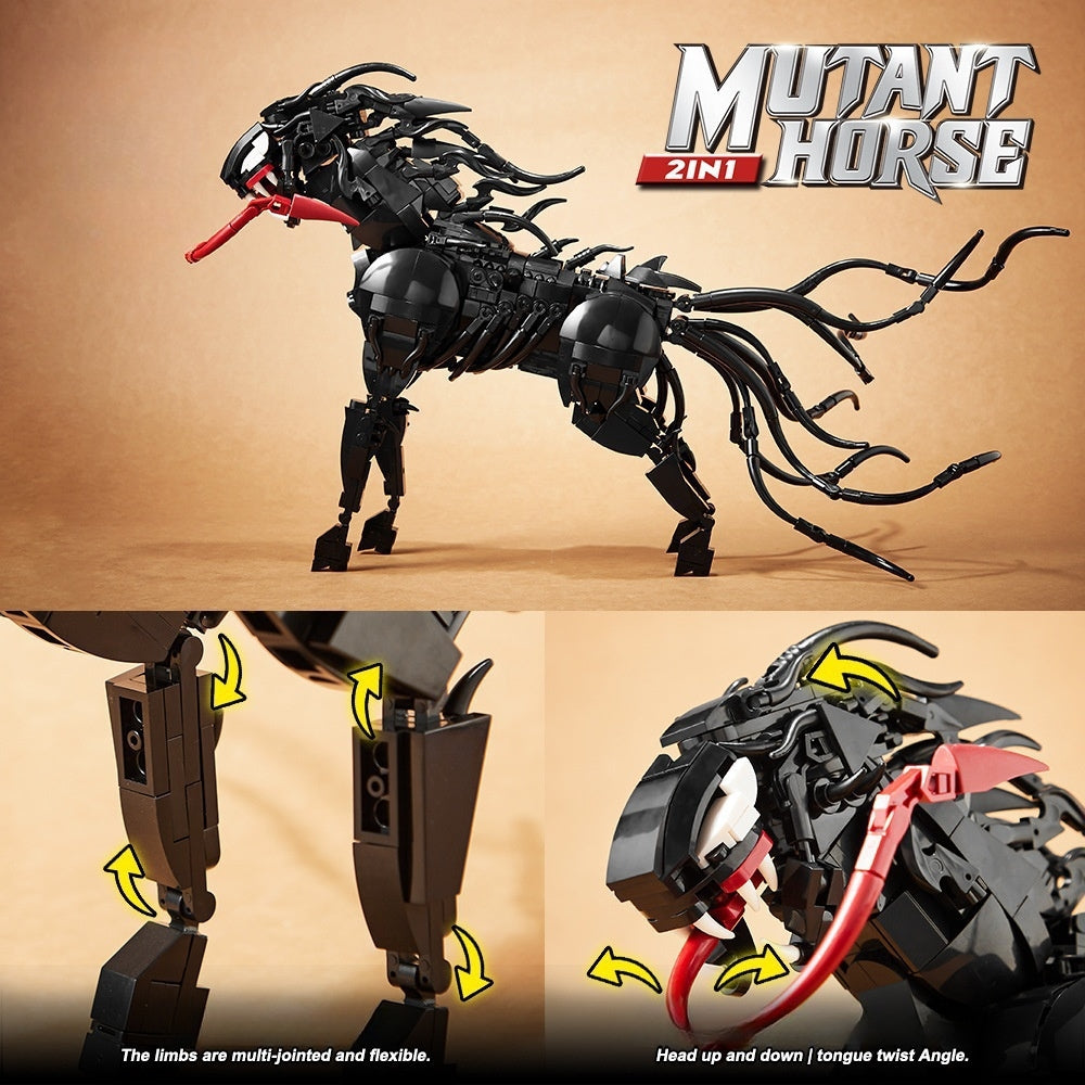 Venom Horse Figure 2 in 1 Building Blocks