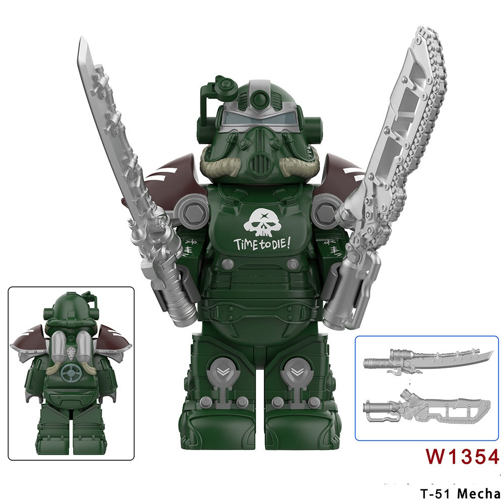 2025 New Fallout Figure Building Blocks