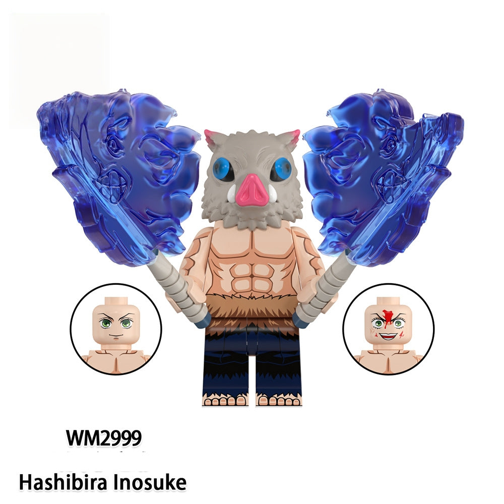 2025 New Demon Slayer Figure Building Blocks