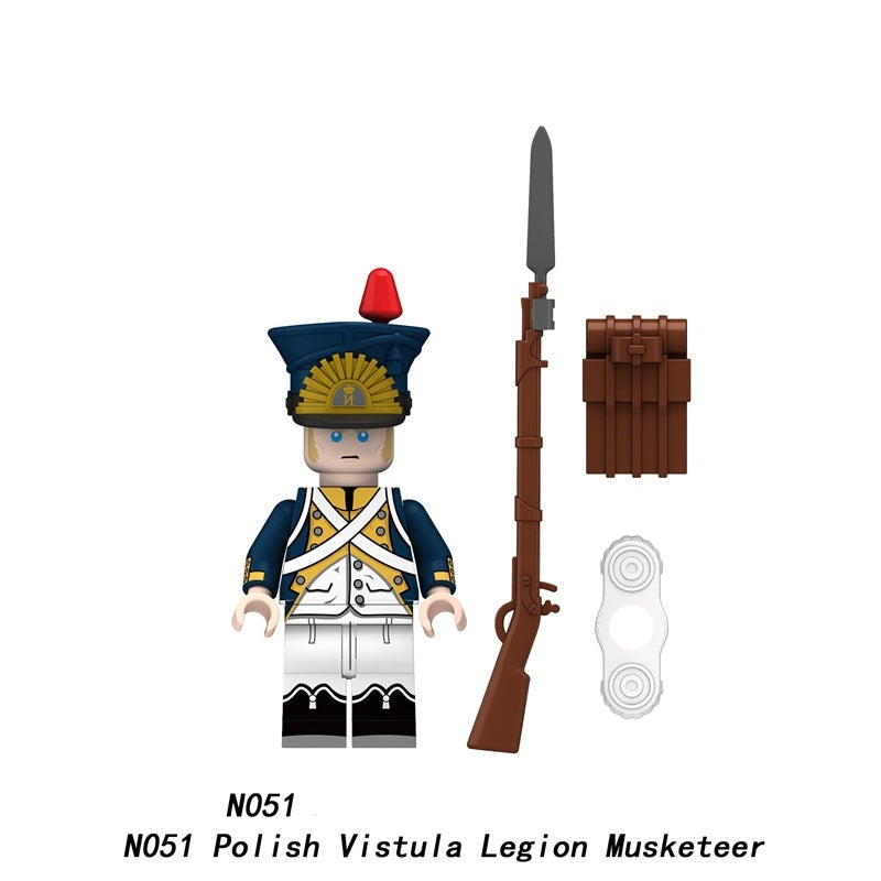Napoleon Series Army Figure Building Blocks