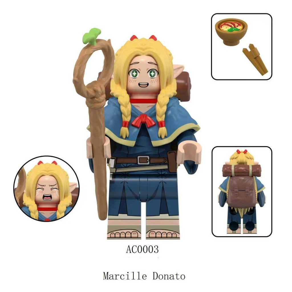 2025 New Delicious in Dungeon Figure Building Blocks