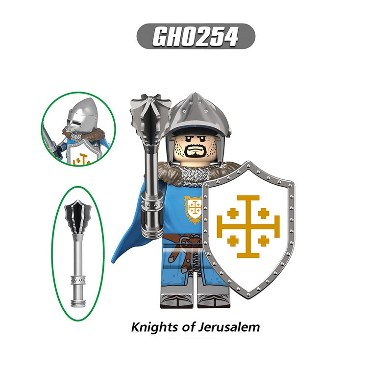 2025 New Middle Ages Knights Figure Building Blocks
