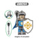 2025 New Middle Ages Knights Figure Building Blocks