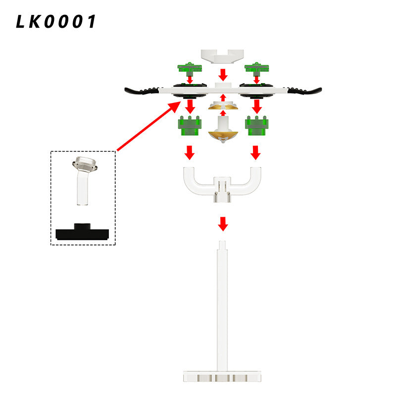 2025 New Green Goblin Figure Building Blocks