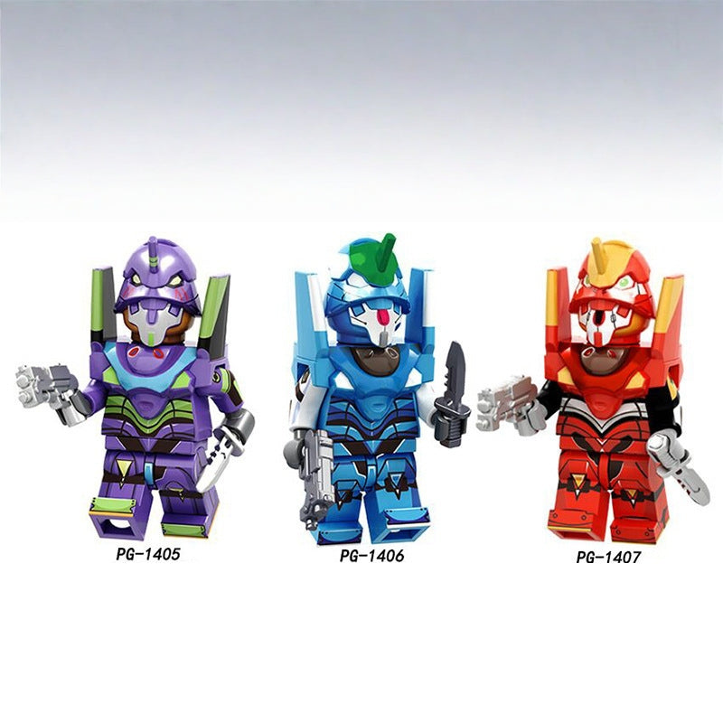 2025 New Mecha Series Figure Building Blocks