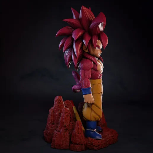 Dragon Ball DAIMA Super Saiyan 4 Goku Cute Figure