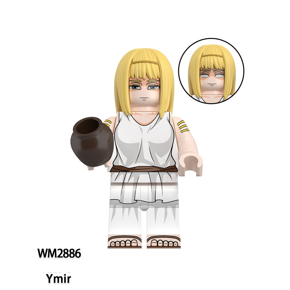 2025 New Attack On Titan Figure Building Blocks