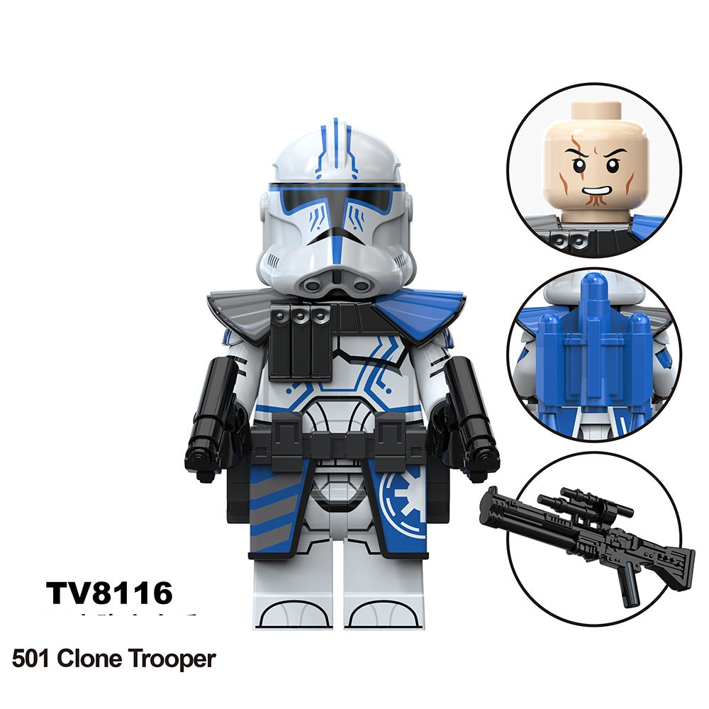 2025 New Star Wars Figure Building Blocks