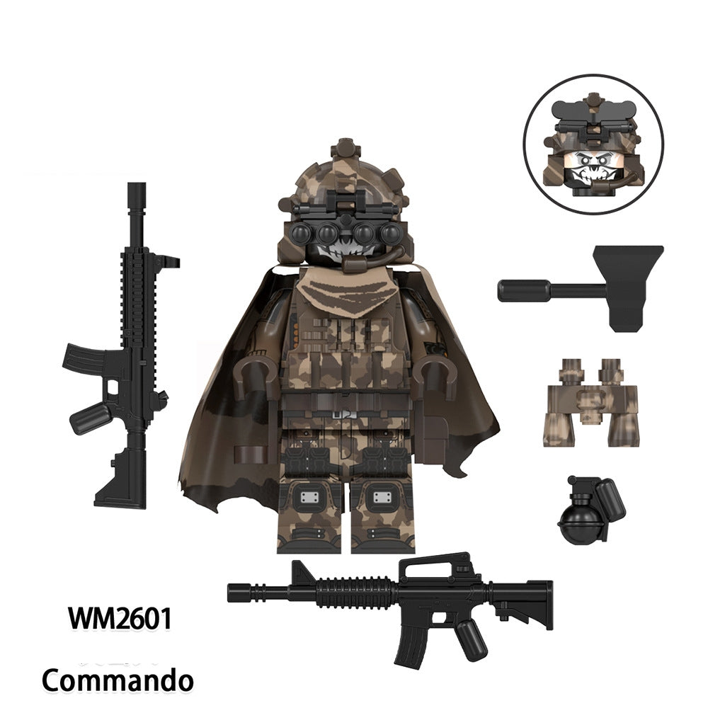 2025 New Military Soldier Series Figure Building Blocks
