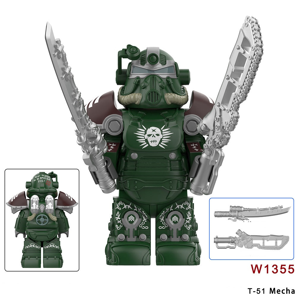 2025 New Fallout Figure Building Blocks