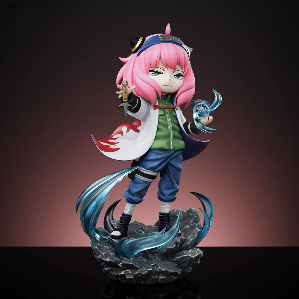 Spy x Family Anya Forger Cos Minato Namikaze Cute Statue