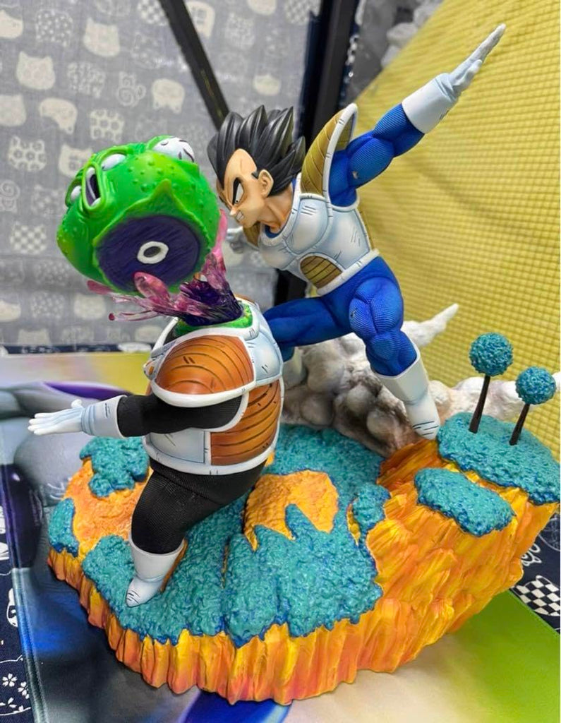 Dragon Ball Z Vegeta VS Guldo Statue