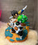 Dragon Ball Z Vegeta VS Guldo Statue