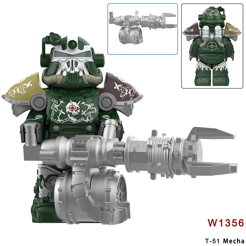 2025 New Fallout Figure Building Blocks