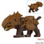 2025 New The Lord of the Rings Wolf Figure Building Blocks