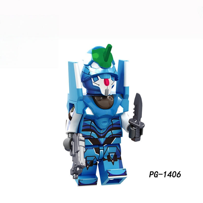 2025 New Mecha Series Figure Building Blocks
