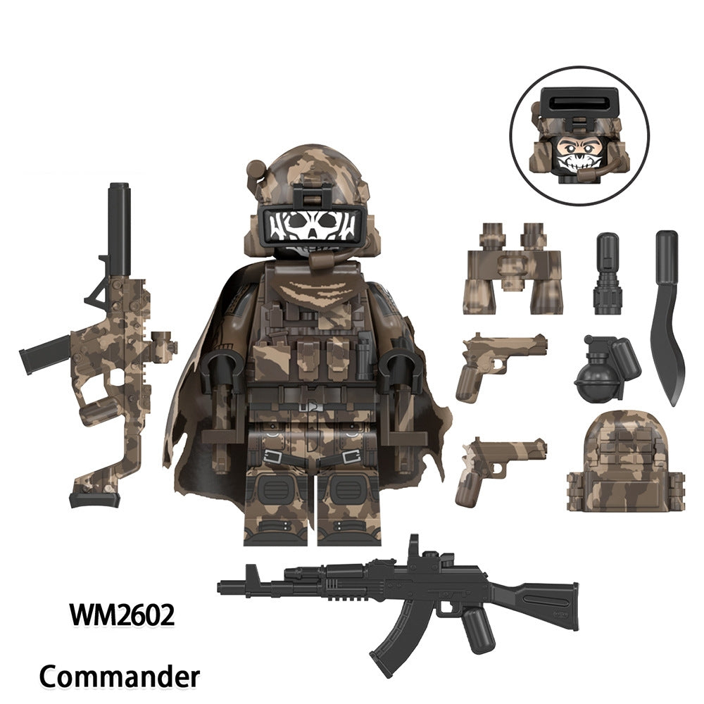 2025 New Military Soldier Series Figure Building Blocks