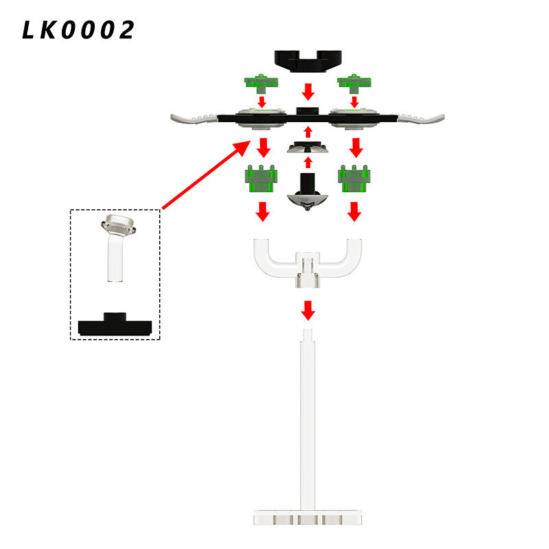 2025 New Green Goblin Figure Building Blocks