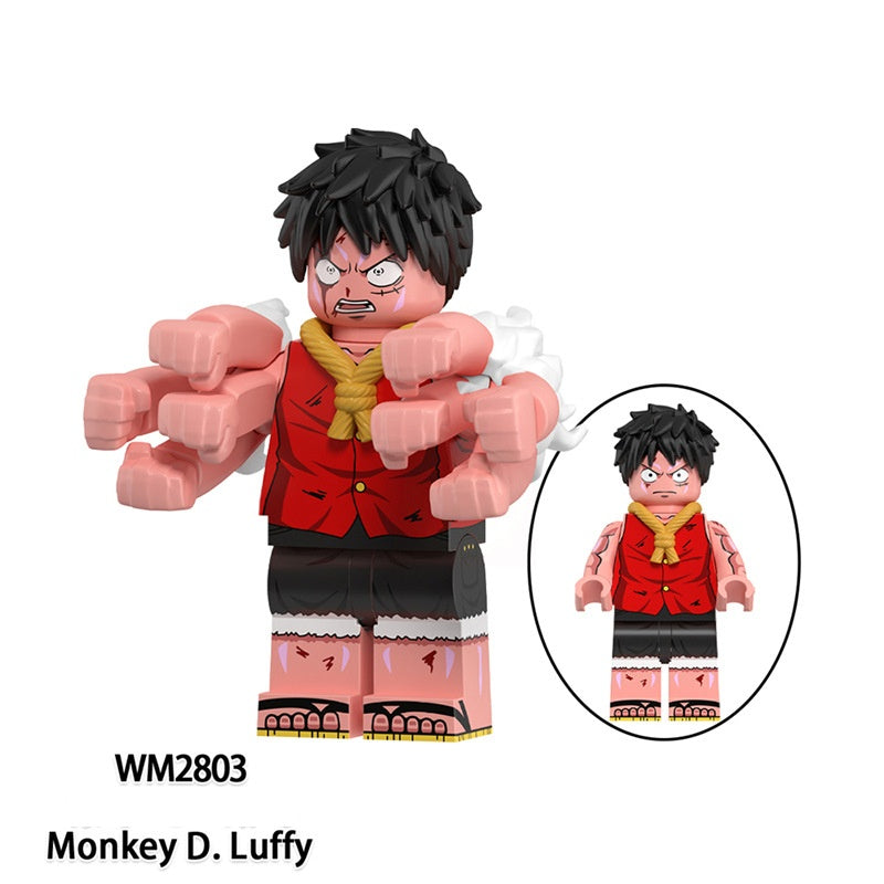 2025 New One Piece Figure Building Blocks