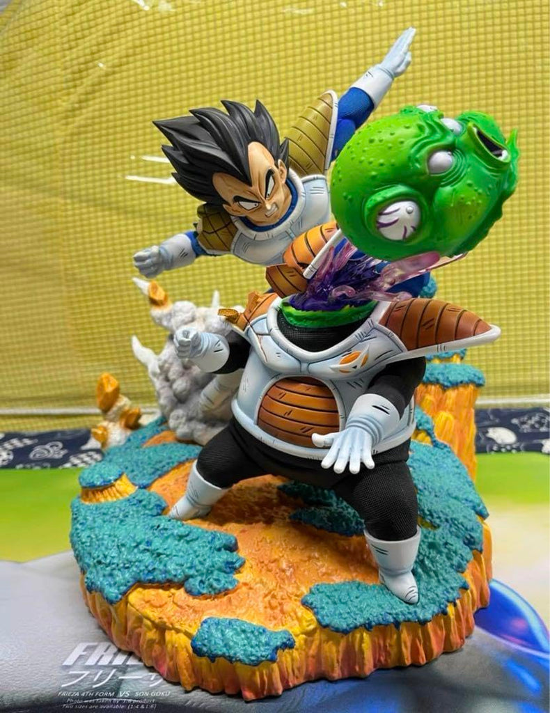 Dragon Ball Z Vegeta VS Guldo Statue