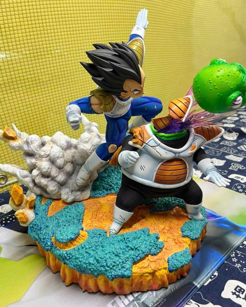 Dragon Ball Z Vegeta VS Guldo Statue