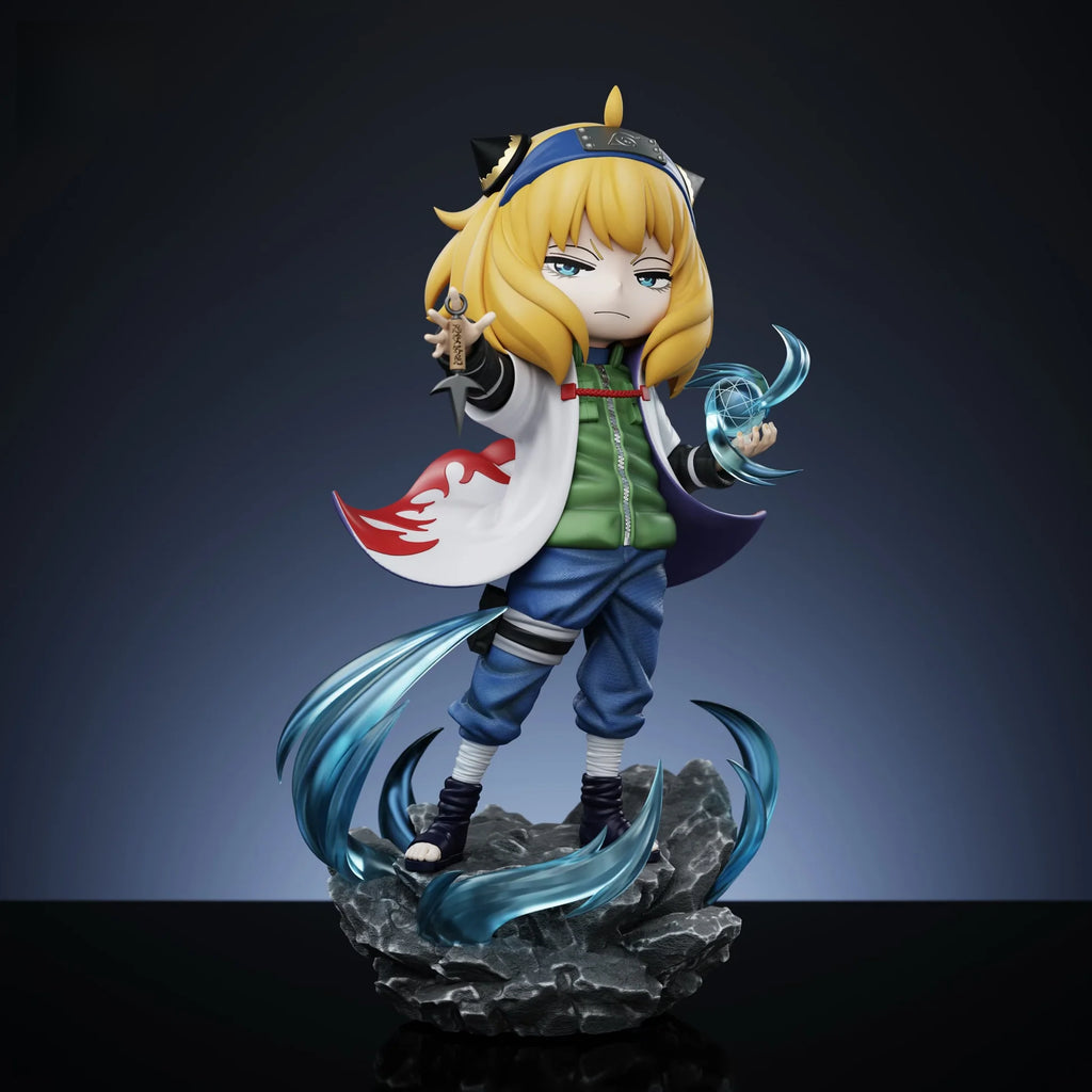 Spy x Family Anya Forger Cos Minato Namikaze Cute Statue