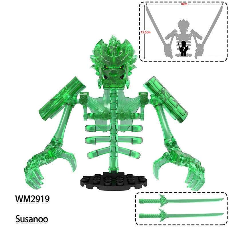 2025 New Naruto Susanoo Figure Building Blocks