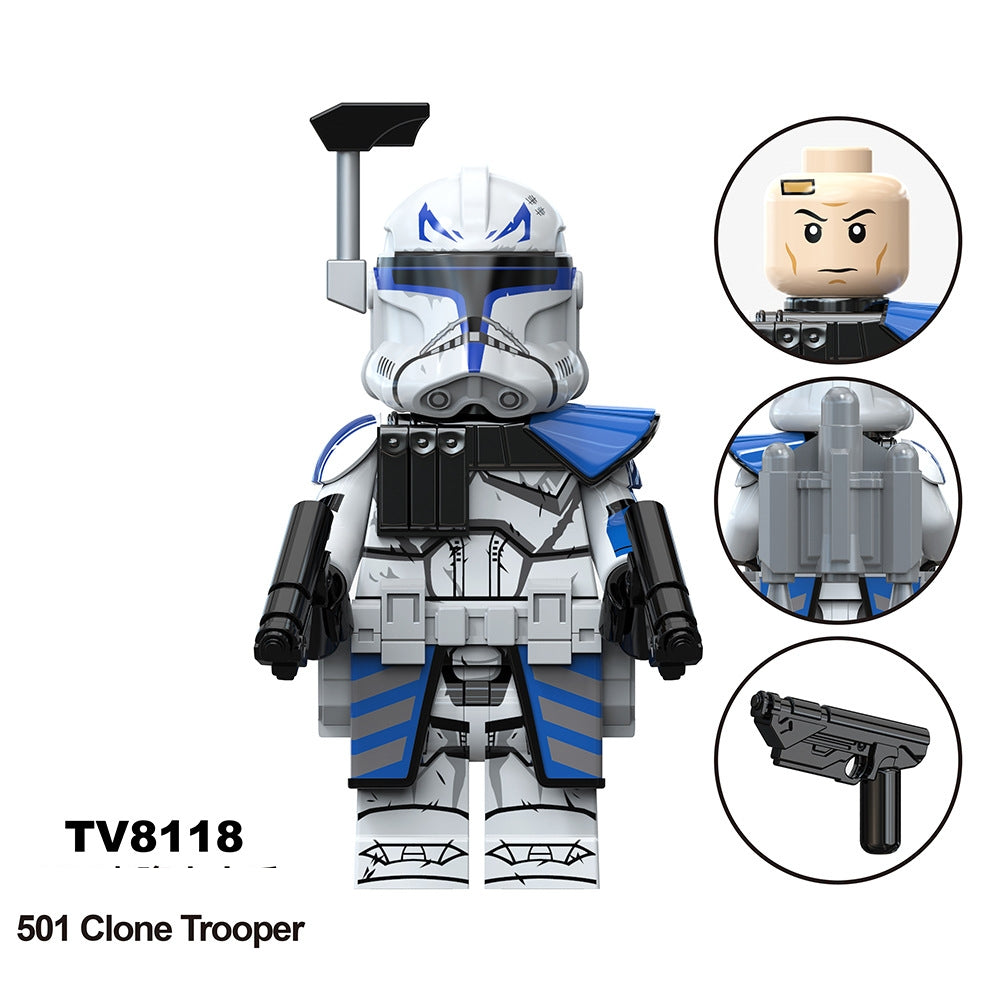 2025 New Star Wars Figure Building Blocks