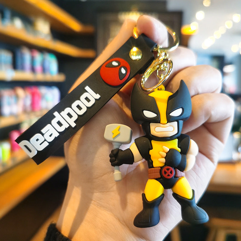 2025 New Deadpool & Wolverine Cute Keychain