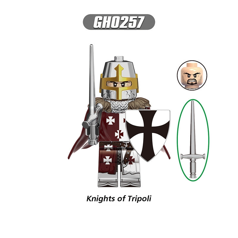 2025 New Middle Ages Knights Figure Building Blocks