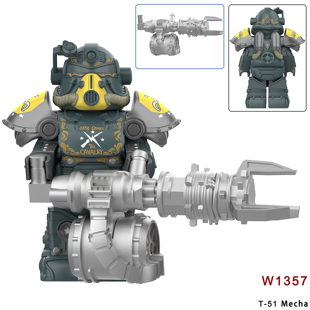 2025 New Fallout Figure Building Blocks