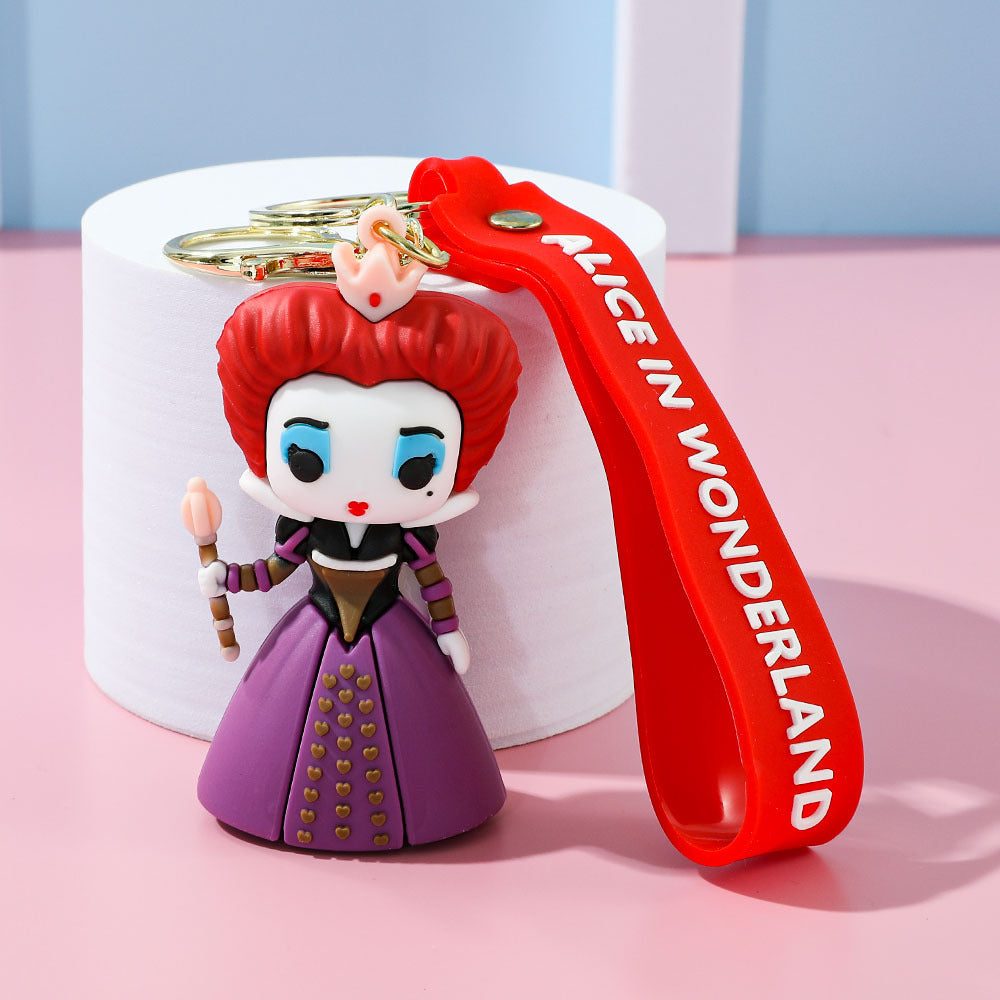 2025 New Alice In Wonderland Cute Keychain