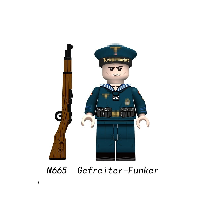 2025 New Military Soldier Series Figure Building Blocks