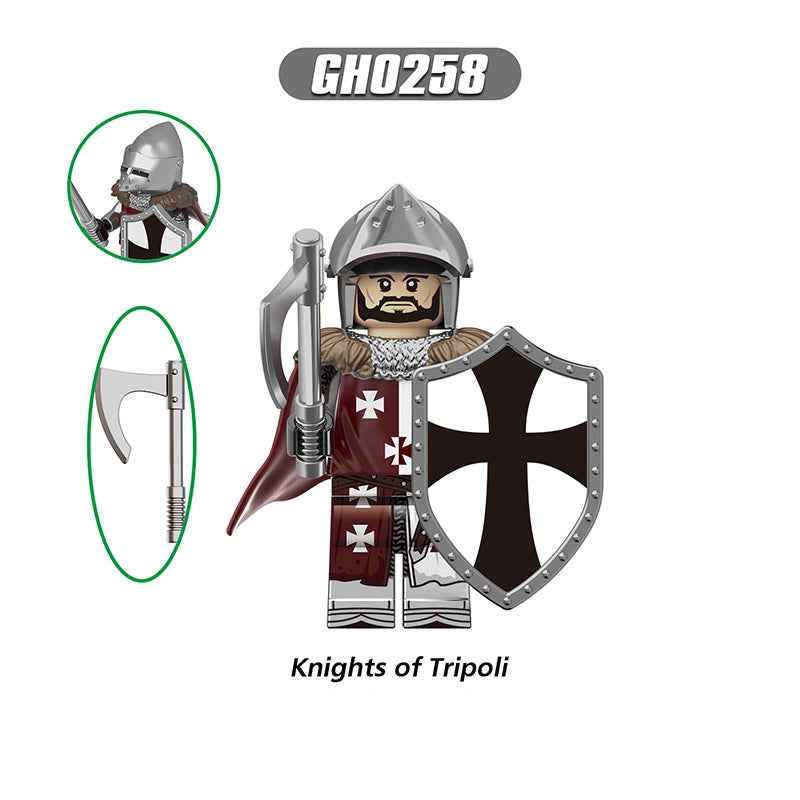 2025 New Middle Ages Knights Figure Building Blocks