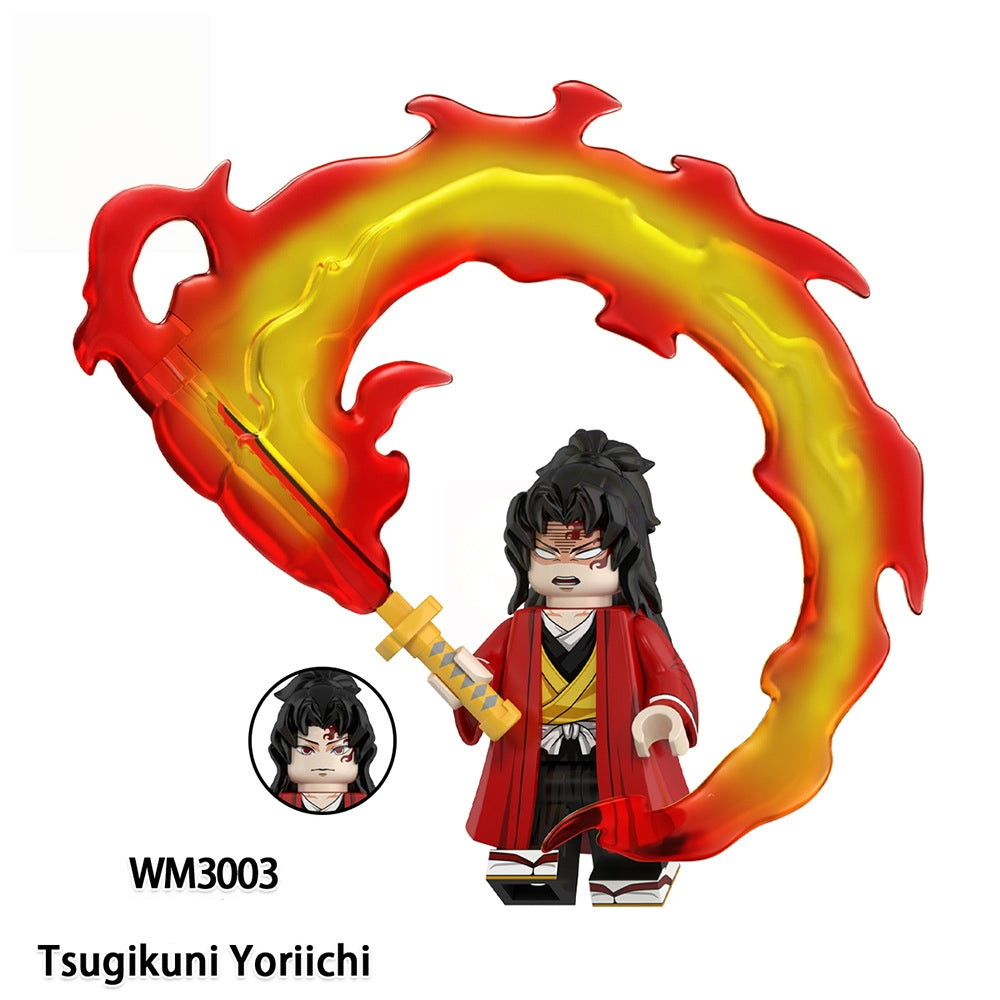 2025 New Demon Slayer Figure Building Blocks