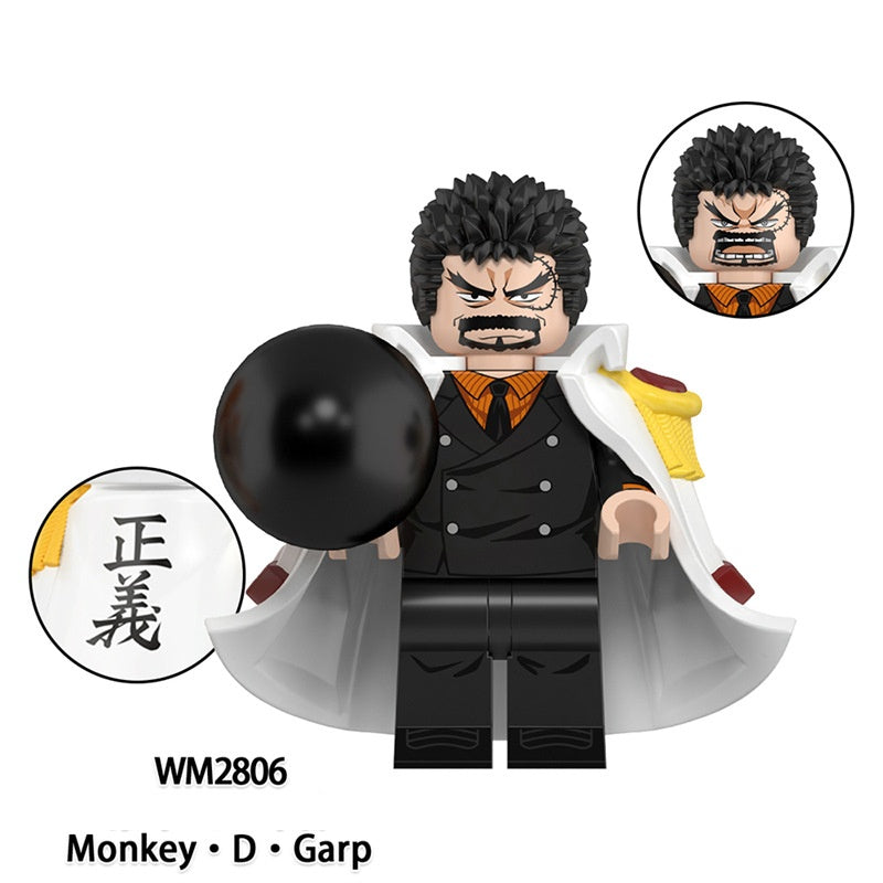 2025 New One Piece Figure Building Blocks