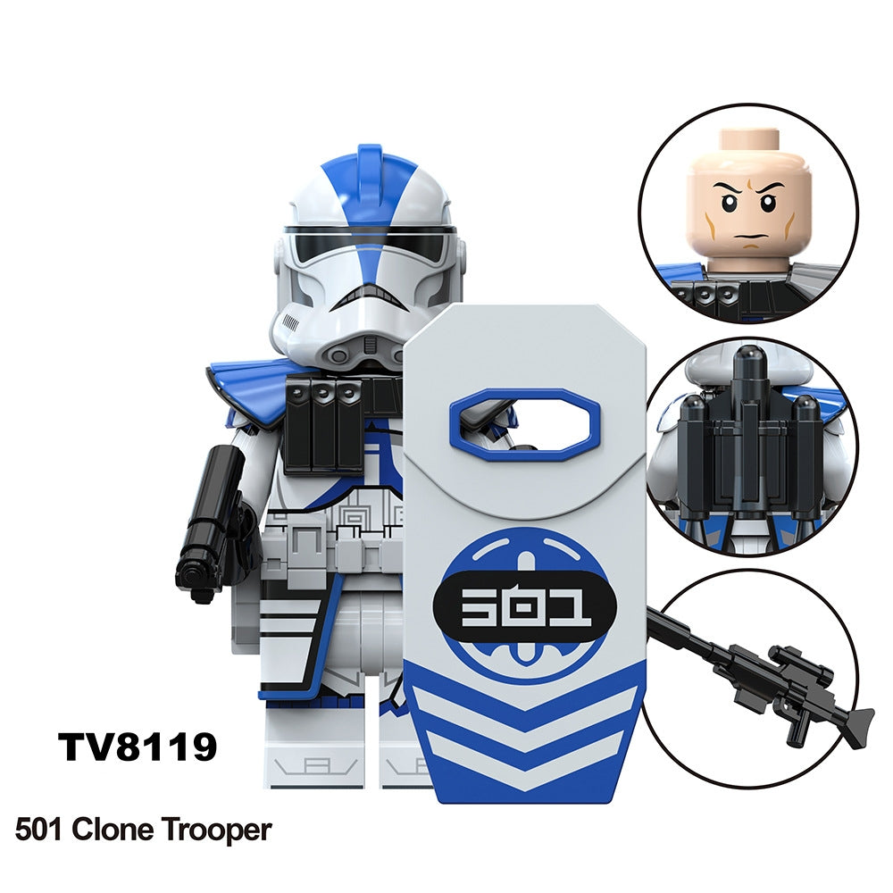 2025 New Star Wars Figure Building Blocks