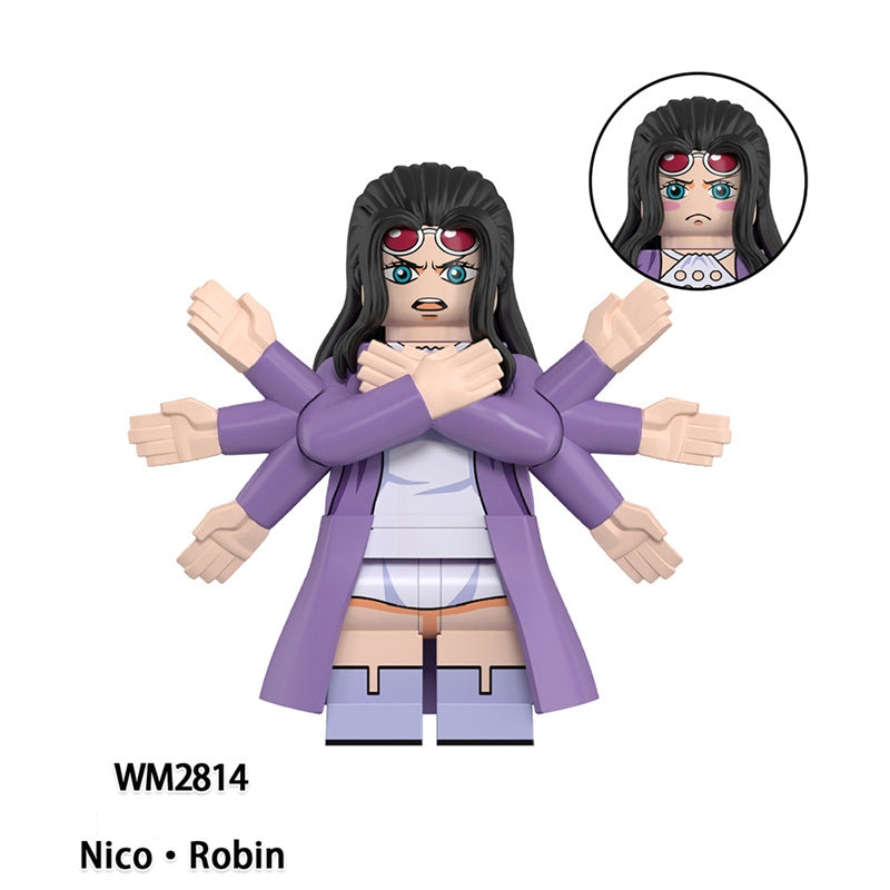 2025 New One Piece Figure Building Blocks