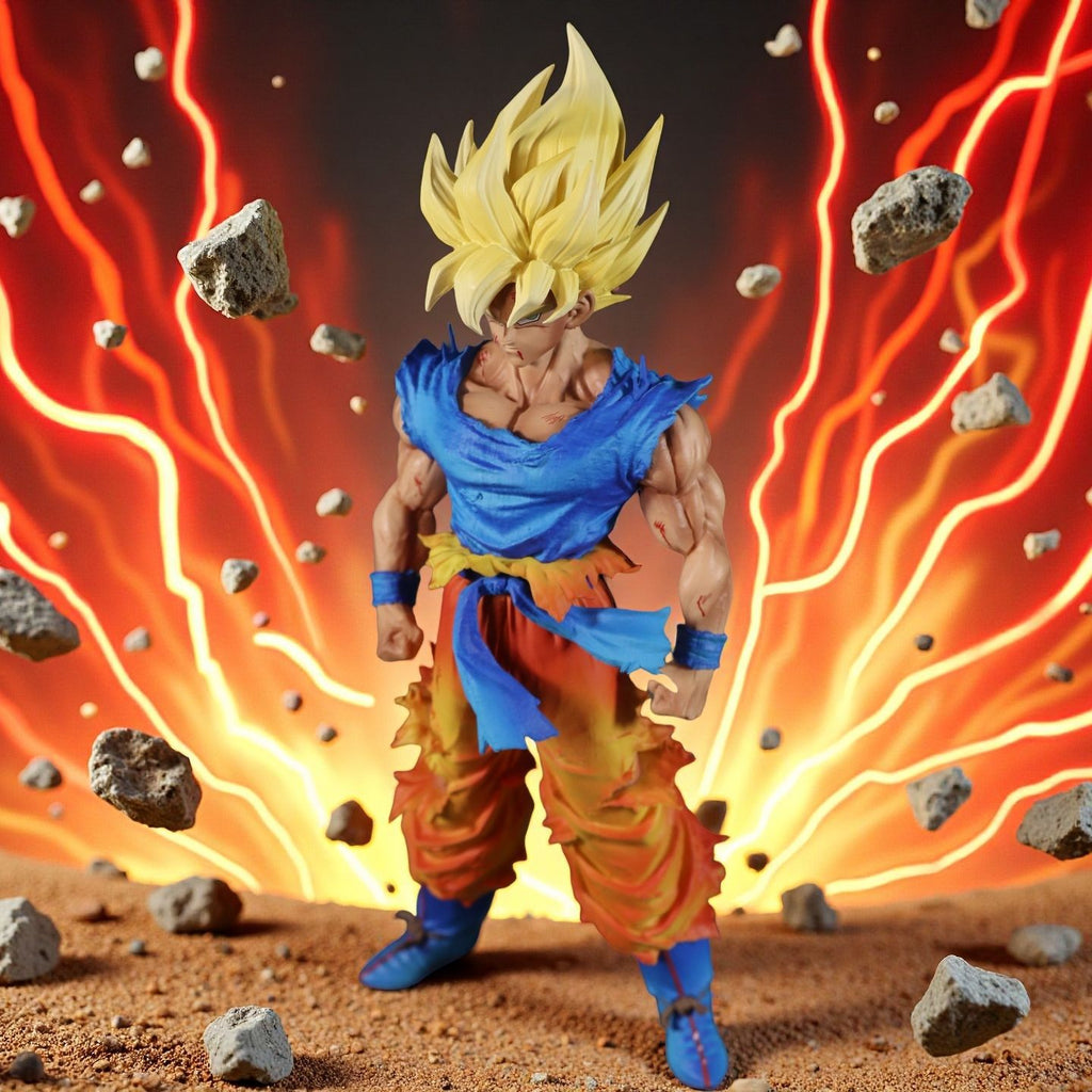 Dragon Ball Z Classic Scenes Son Goku Statue