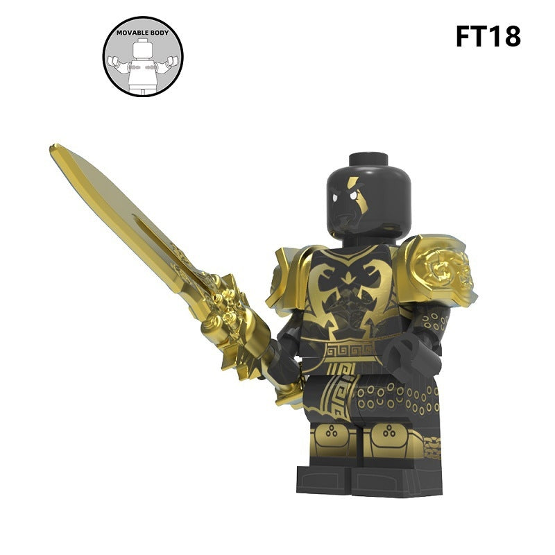 2025 New God Of War Figure Building Blocks