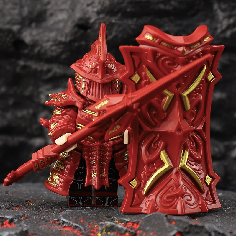 2025 New Demon's Souls Tower Knight Figure Building Blocks