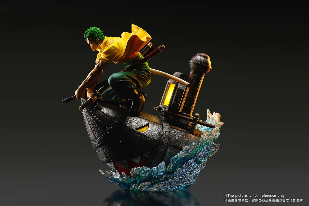 One Piece Twin Swords Lai Rashomon Zoro Statue
