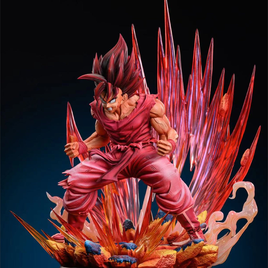 Dragon Ball Z Goku Kaio-ken Statue
