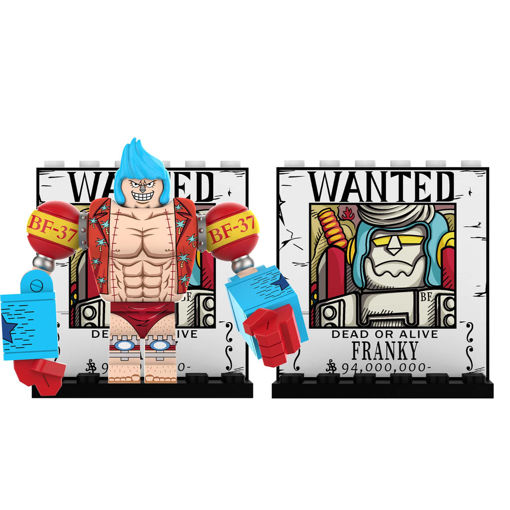 2025 New One Piece Franky Figure Building Blocks