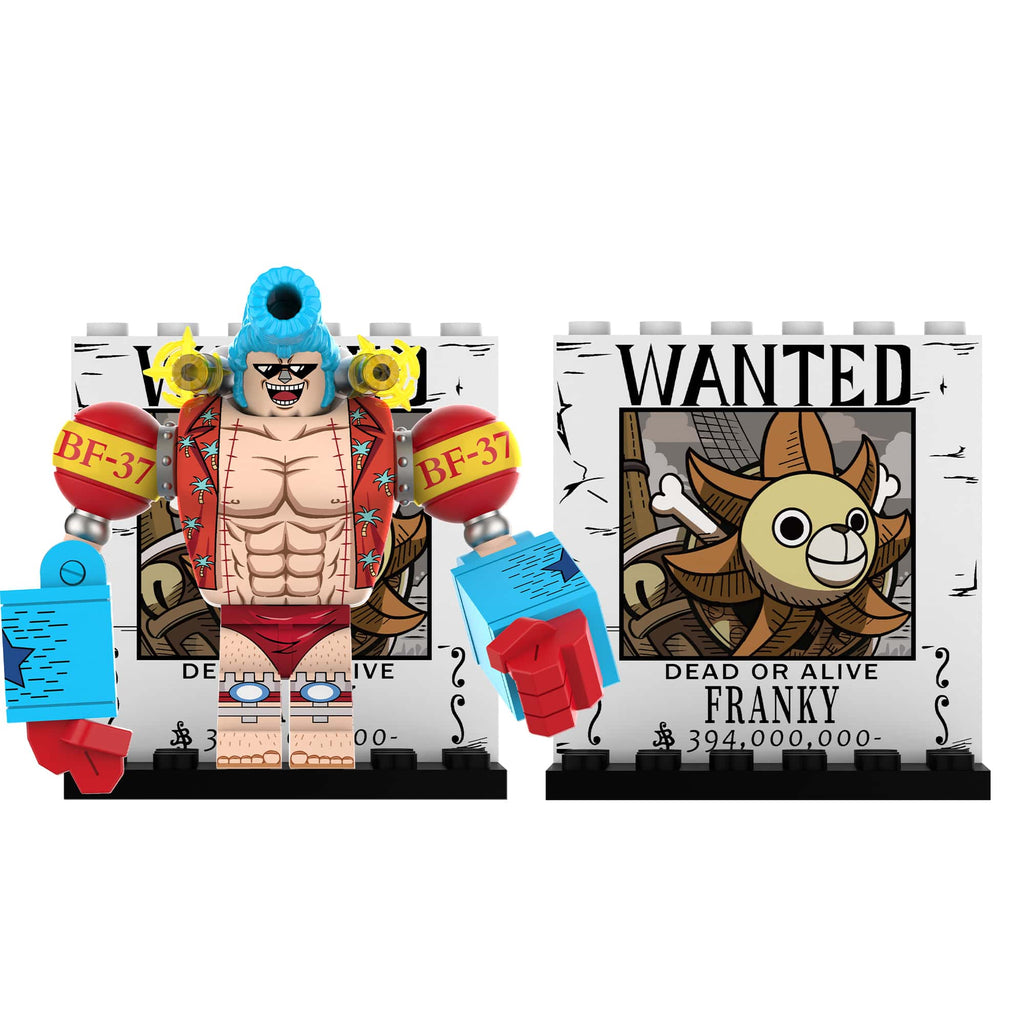 2025 New One Piece Franky Figure Building Blocks