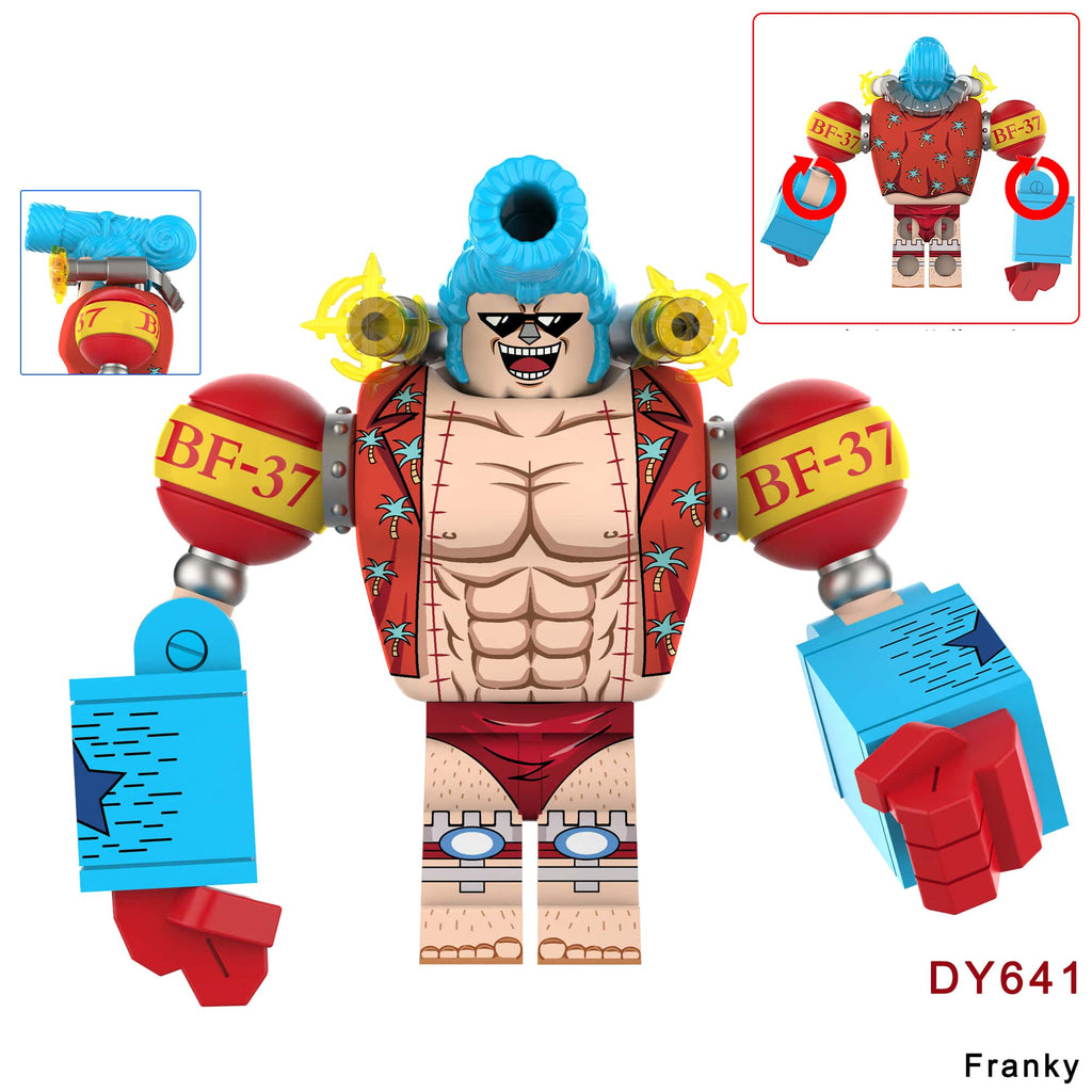 2025 New One Piece Franky Figure Building Blocks